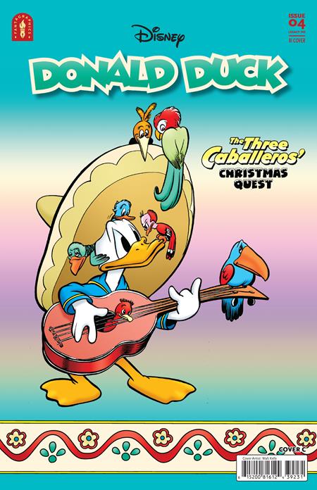 DONALD DUCK LEGACY #392 THE THREE CABALLEROS CHRISTMAS QUEST CVR C INC 1:10 WALT KELLY VAR FOC November 2, 2026