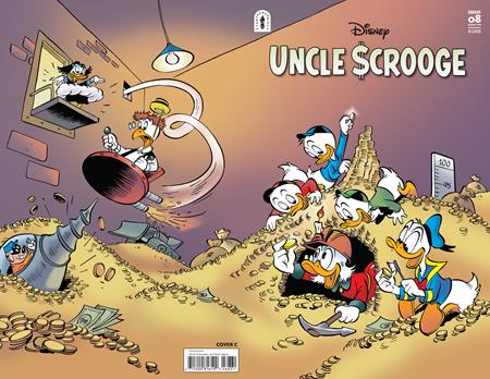 UNCLE SCROOGE LEGACY #468 THE CURSE OF HP HATEQUACK CVR C INC 1:10 DAAN JIPPES ULRICH SCHROEDER WRAPAROUND VAR FOC November 2, 2026