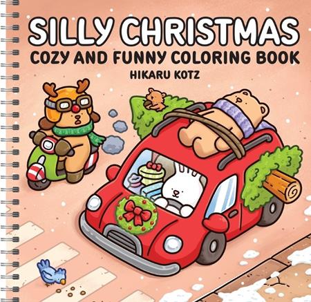 SILLY CHRISTMAS COZY AND FUNNY COLORING BOOK FOR ADULTS AND TEENS TP FOC November 2, 2026