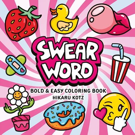 SWEAR WORD BOLD AND EASY COLORING BOOK TP FOC November 2, 2026
