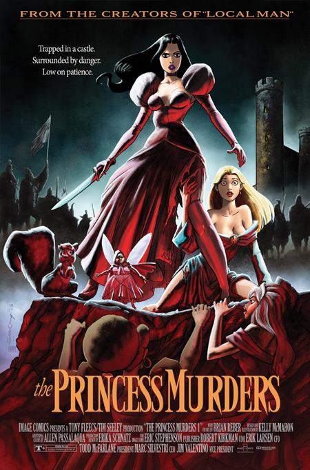 PRINCESS MURDERS #1 CVR C TIM SEELEY & ALLEN PASSALAQUA ARMY OF DARKNESS HORROR HOMAGE VAR FOC November 9, 2026