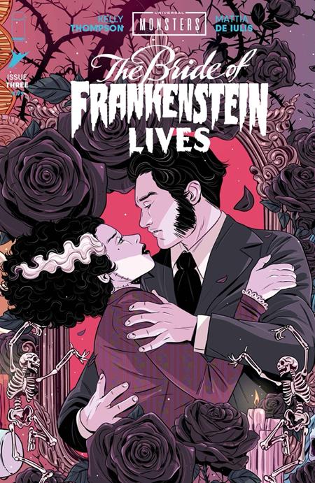 UNIVERSAL MONSTERS THE BRIDE OF FRANKENSTEIN LIVES #3 (OF 4) CVR C LUANA VECCHIO CONNECTING COVER VAR FOC November 23, 2026