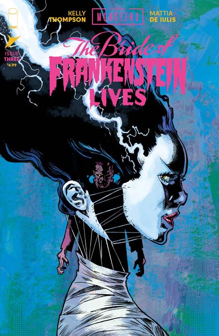 UNIVERSAL MONSTERS THE BRIDE OF FRANKENSTEIN LIVES #3 (OF 4) CVR F INC 1:75 MICHAEL WALSH VAR FOC November 23, 2026