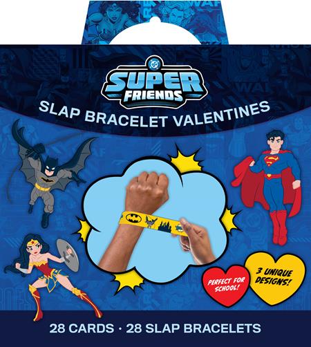 DC SUPER FRIENDS SLAP BRACELET VALENTINES FOC October 26, 2026