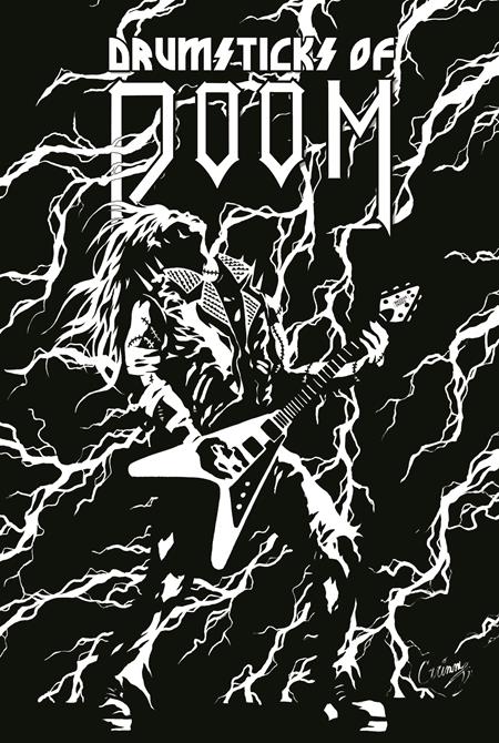 DRUMSTICKS OF DOOM BAND ON THE SILVER MOUNTAIN #3 (OF 3) CVR B INC 1:5 JONATHAN GRIMM VAR FOC November 2, 2026