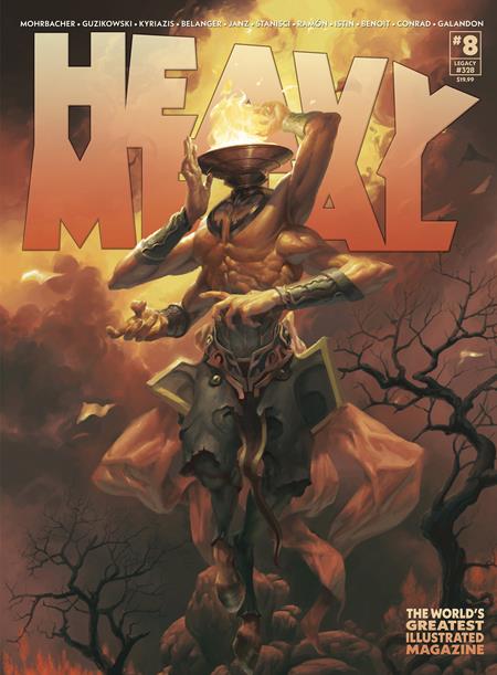 HEAVY METAL MAGAZINE #8 CVR A PETER MOHRBACHER (MR) FOC November 16, 2026