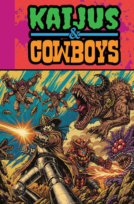 KAIJUS AND COWBOYS #3 (OF 12) CVR B FERXPAIN EC COMICS VAR FOC October 26, 2026