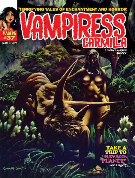 VAMPIRESS CARMILLA MAGAZINE #37 FOC October 26, 2026