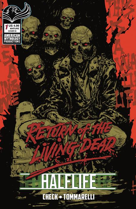 RETURN LIVING DEAD HALFLIFE #1 CVR B GODMACHINE VAR (MR) FOC November 16, 2026