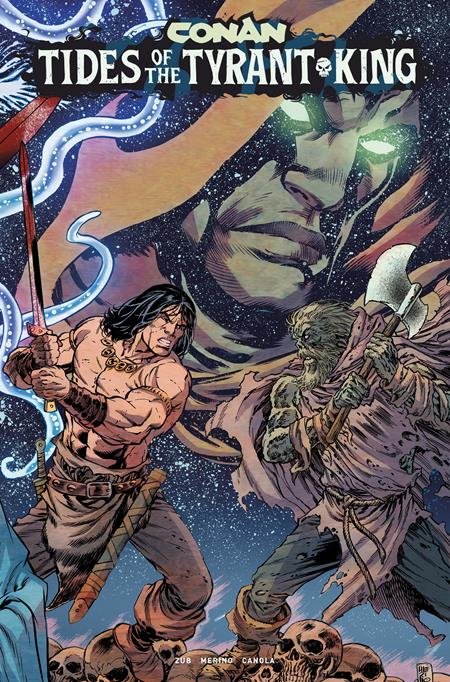 CONAN THE BARBARIAN TIDES OF THE TYRANT KING #4 (OF 4) CVR B JESUS MERINO VAR (MR) FOC November 23, 2026