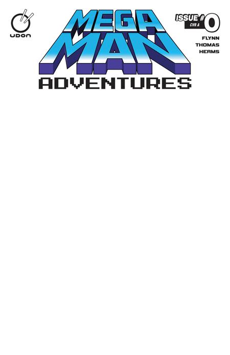 MEGA MAN ADVENTURES #0 (ONE SHOT) CVR D BLANK SKETCH VAR FOC November 2, 2026