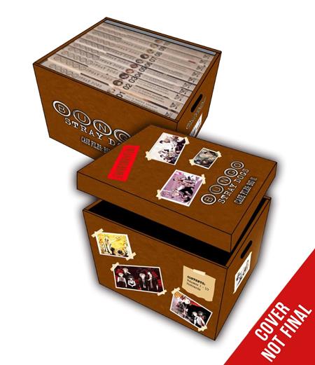 BUNGO STRAY DOGS CASE FILES BSD 01 - 10 BOX SET FOC November 2, 2026