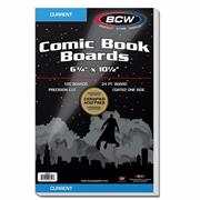 BCW Current comic backing boards, pack of 100