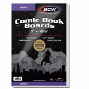 BCW Silver Age Comic Backing Boards (100 Pack)