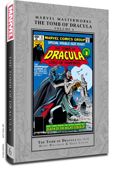 MARVEL MASTERWORKS TOMB OF DRACULA HC VOL 06 GENE COLAN REGULAR EDITION FOC November 30, 2026