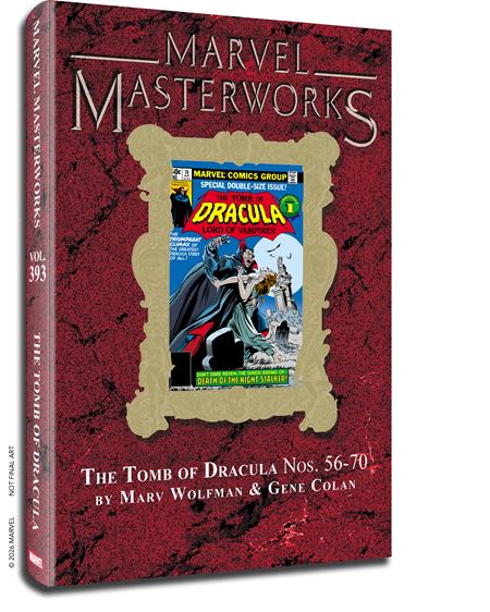 MARVEL MASTERWORKS TOMB OF DRACULA HC VOL 06 GENE COLAN DIRECT MARKET EDITION CVR FOC November 30, 2026