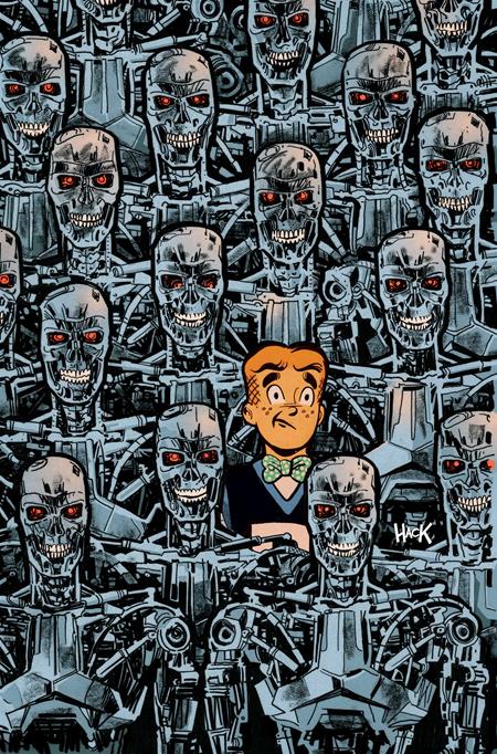 ARCHIE VS THE TERMINATOR #4 CVR F ROBERT HACK LTD VIRGIN VAR FOC December 14, 2026