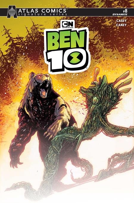 BEN 10 #8 CVR H ROBERT CAREY ATLAS EDITION SIGNED BY JOE CASEY VAR FOC November 30, 2026