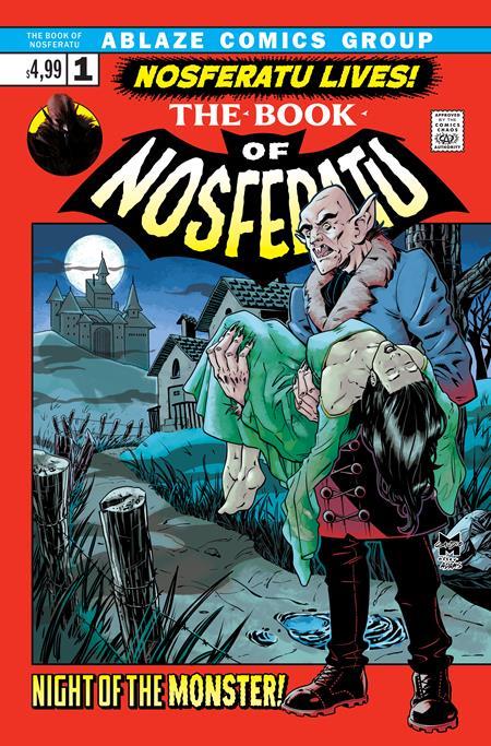 DF BOOK OF NOSFERATU #1 MATT GAUDIO HOMAGE VARIANT SIGNED BY MICHAEL MORECI (MR) FOC December 7, 2026