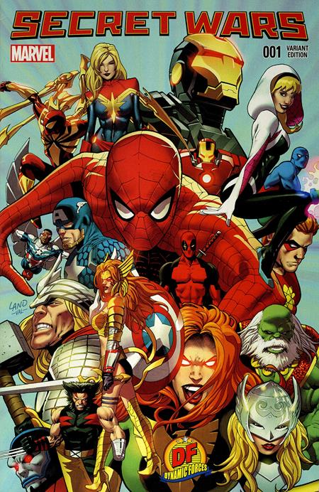 DF SECRET WARS #1 DF EXCLUSIVE GREG LAND VARIANT CGC GRADED PLUS BONUS UNGRADED COPY BUNDLE FOC December 7, 2026