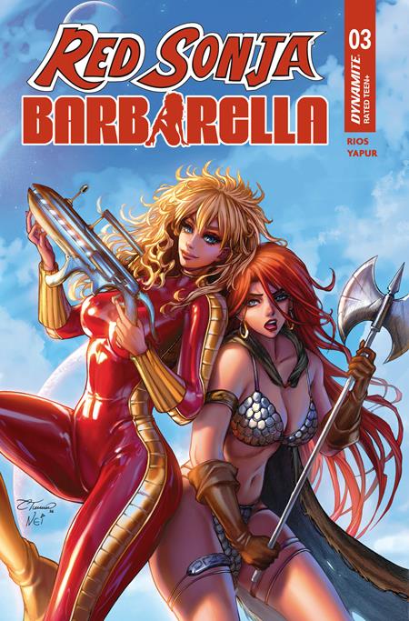 RED SONJA BARBARELLA #3 CVR B COLLETTE TURNER VAR FOC November 30, 2026