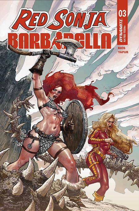 RED SONJA BARBARELLA #3 CVR C DIEGO YAPUR VAR FOC November 30, 2026