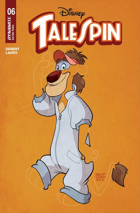 TALESPIN #6 CVR C CARLO LAURO COLOR BLEED VAR FOC November 30, 2026