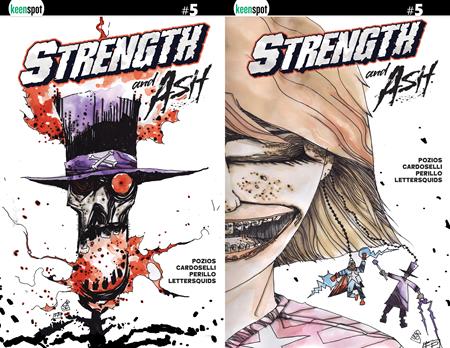 STRENGTH & ASH #5 CVR D STEFANO CARDOSELLI FRANCESCA PERILLO HOLOFOIL FLIP VAR FOC November 30, 2026