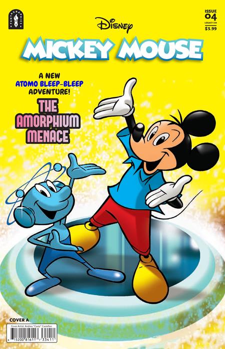 MICKEY MOUSE LEGACY #334 THE AMORPHIUM MENACE CVR A ANDREA CASTY CASTELLAN FOC December 14, 2026