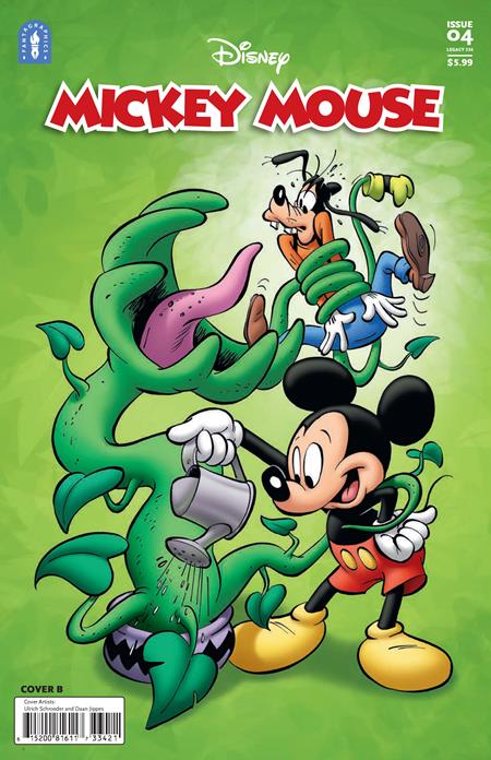 MICKEY MOUSE LEGACY #334 THE AMORPHIUM MENACE CVR B DAAN JIPPES ULRICH SCHROEDER VAR FOC December 14, 2026