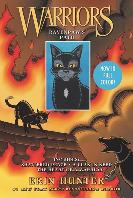 WARRIORS RAVENPAWS PATH TP 3 FULL-COLOR WARRIORS BOOKS IN 1 FOC November 30, 2026