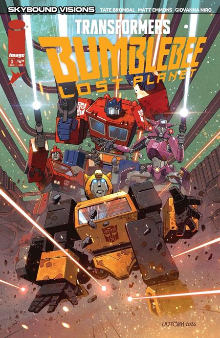 TRANSFORMERS BUMBLEBEE LOST PLANET #1 (OF 6) CVR B LADRONN VAR FOC January 4, 2027