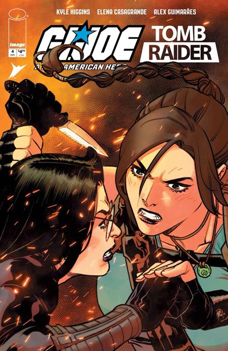 GI JOE A REAL AMERICAN HERO TOMB RAIDER #4 (OF 5) CVR A ELENA CASAGRANDE & ALEX GUIMARAES FOC November 30, 2026