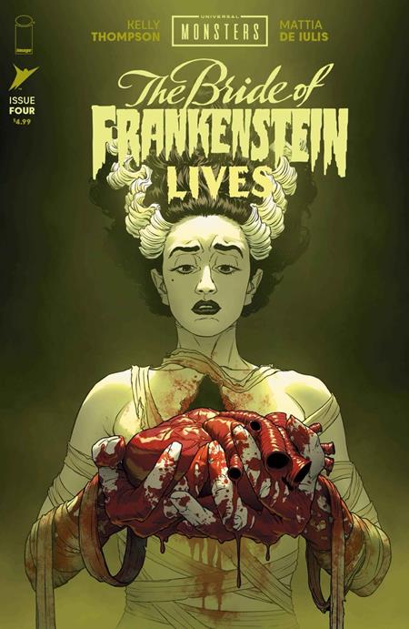 UNIVERSAL MONSTERS THE BRIDE OF FRANKENSTEIN LIVES #4 (OF 4) CVR A MATTIA DE IULIS FOC January 4, 2027