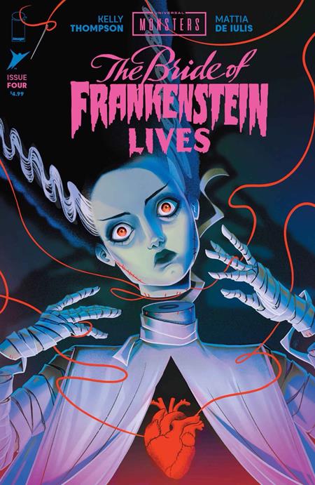 UNIVERSAL MONSTERS THE BRIDE OF FRANKENSTEIN LIVES #4 (OF 4) CVR B SWEENEY BOO VAR FOC January 4, 2027
