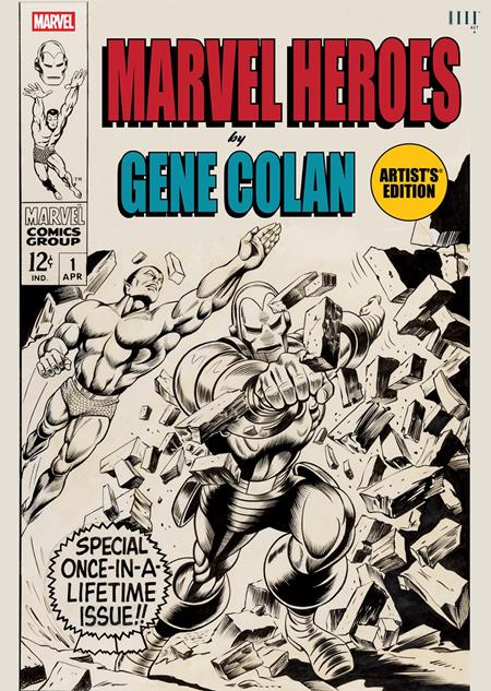 MARVEL HEROES BY GENE COLAN ARTISTS EDITION HC GENE COLAN FOC November 30, 2026