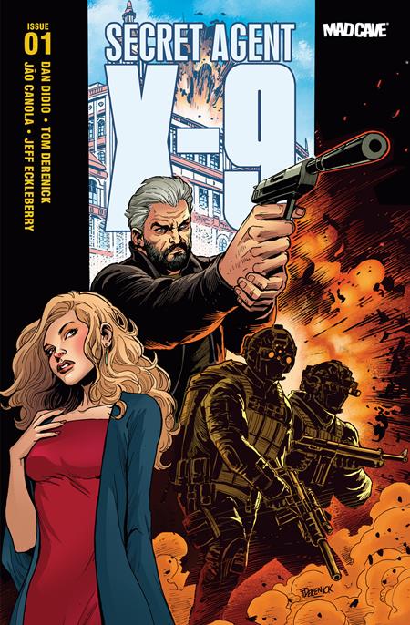 SECRET AGENT X9 #1 CVR C TOM DERENICK VAR FOC January 4, 2027