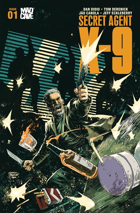 SECRET AGENT X9 #1 CVR D GABRIEL HARDMAN VAR FOC January 4, 2027