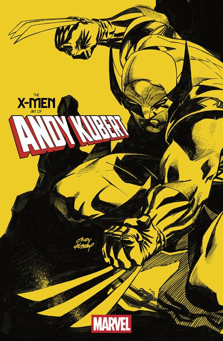 XMEN ART OF ANDY KUBERT TP FOC December 28, 2026