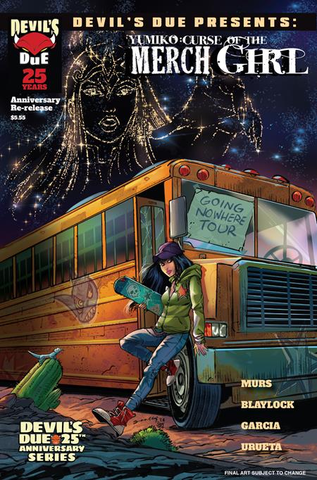 DEVILS DUE PRESENTS YUMIKO CURSE OF THE MERCH GIRL (ONE SHOT) CVR A TIM SEELEY FOC December 7, 2026