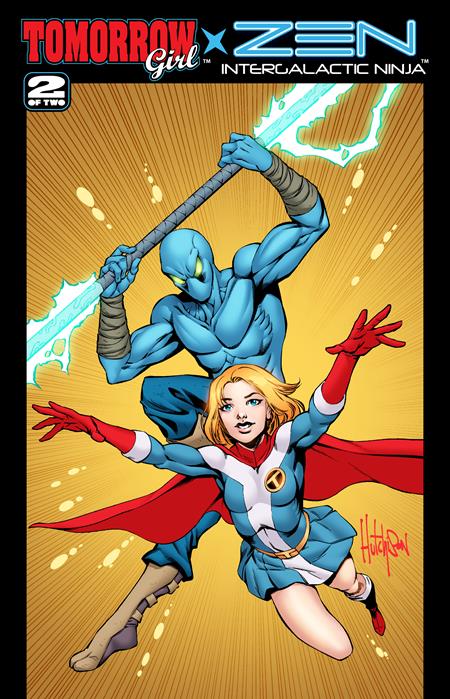 TOMORROW GIRL X ZEN INTERGALACTIC NINJA #2 (OF 2) CVR A DAVID HUTCHISON FOC December 7, 2026