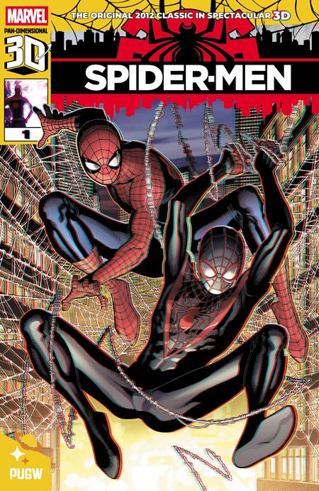 SPIDER-MEN (2012) #1 PAN DIMENSIONAL 3D EDITION FOC December 7, 2026