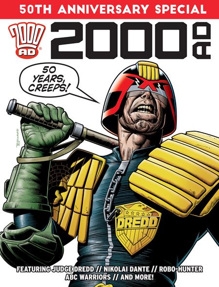 2000 AD 50TH ANNIVERSARY SPECIAL FOC November 30, 2026