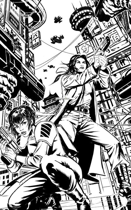 BLADE RUNNER TOKYO NEXUS DIE WITH HONOR #3 (OF 4) CVR D MARIA LAURA SANAPO INKS VIRGIN CARDSTOCK VAR FOC December 21, 2026