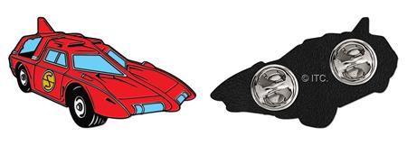 CAPTAIN SCARLET SPECTRUM PATROL CAR ENAMEL PIN BADGE FOC December 28, 2026