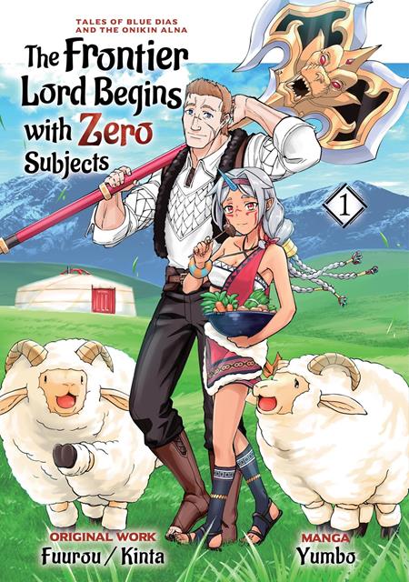 FRONTIER LORD BEGINS WITH ZERO SUBJECTS TALES OF BLUE DIAS AND THE ONIKIN ALNA TP VOL 01 FOC November 30, 2026
