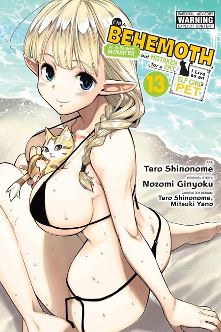 IM A BEHEMOTH AN S-RANKED MONSTER BUT MISTAKEN FOR A CAT I LIVE AS AN ELF GIRLS PET TP VOL 13 (MR) FOC December 14, 2026