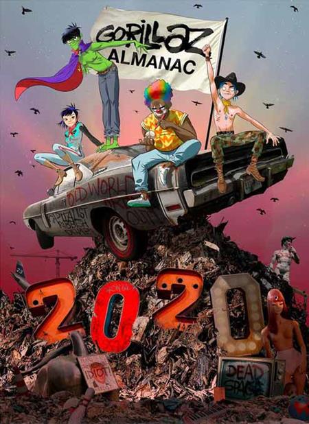 GORILLAZ ALMANAC HC FOC December 7, 2026