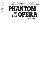 UNIVERSAL MONSTERS PHANTOM OF THE OPERA #1 (OF 4) CVR H BLANK SKETCH VAR