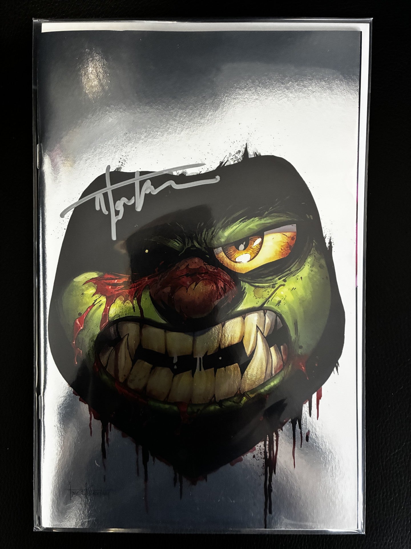 DORC #6 TYLER KIRKHAM SIGNED W/ COA Virgin FOIL Variant C